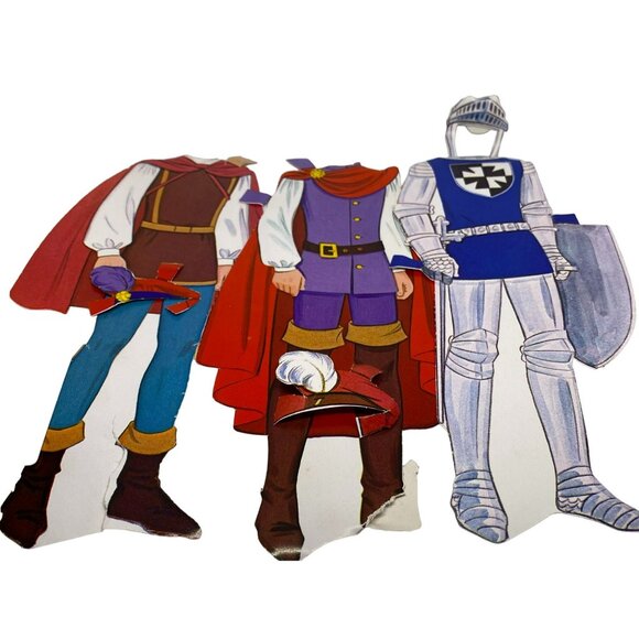 Vintage 1979 Walt Disney Snow White & The Prince Paper Dolls Kit Two Dolls & 23- - Picture 7 of 11